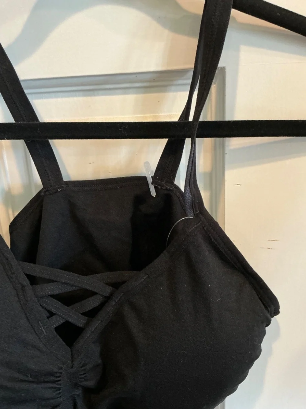 Real Bra brand new with tags with crosstie design in front!  Plus size 3x